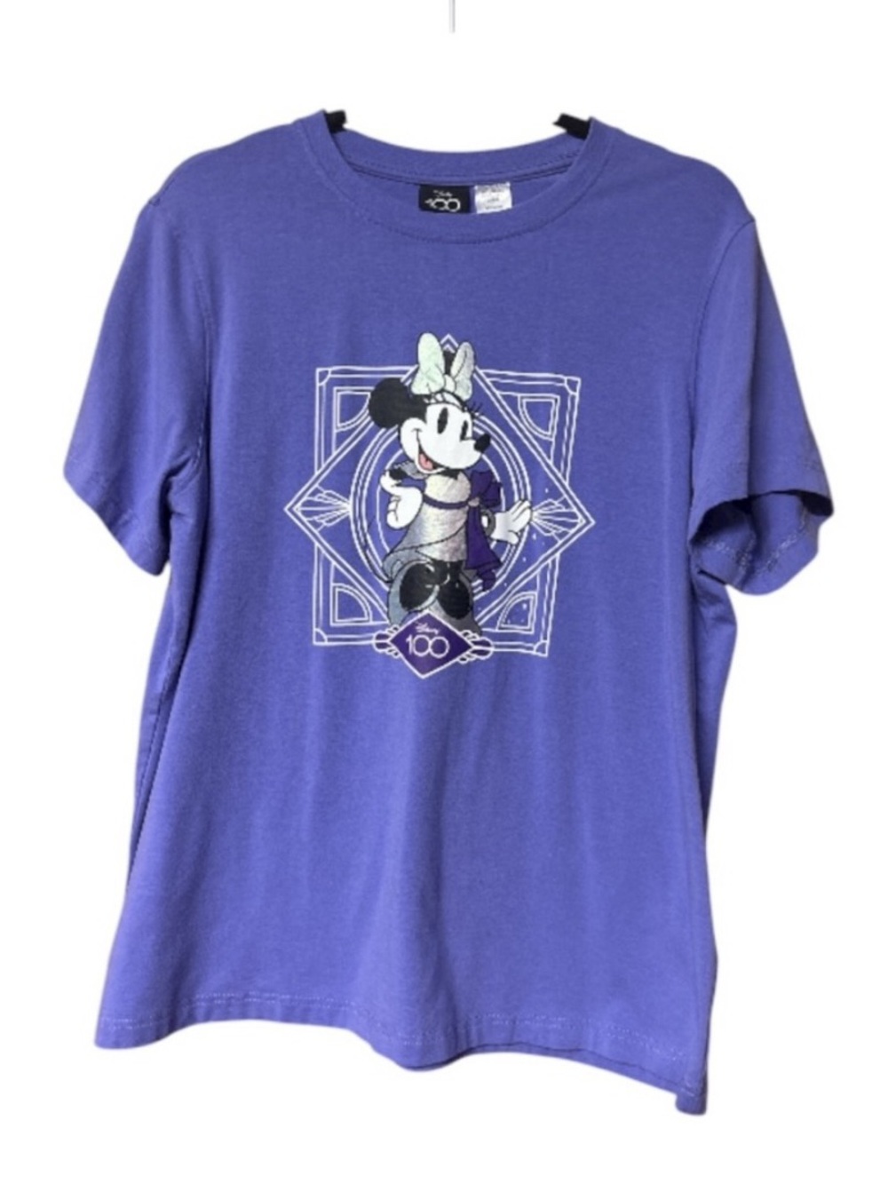Walt Disney Company 100 Year Celebration T-shirt with Holograph Minnie Mouse 1X